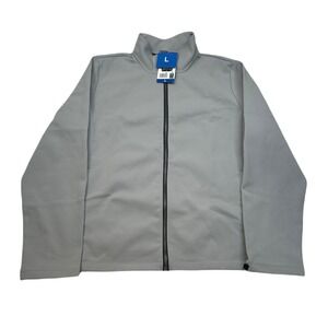 32 Degrees Heat Jacket Mens Large Gray‎ Activewear Lightweight Full Zip 5534